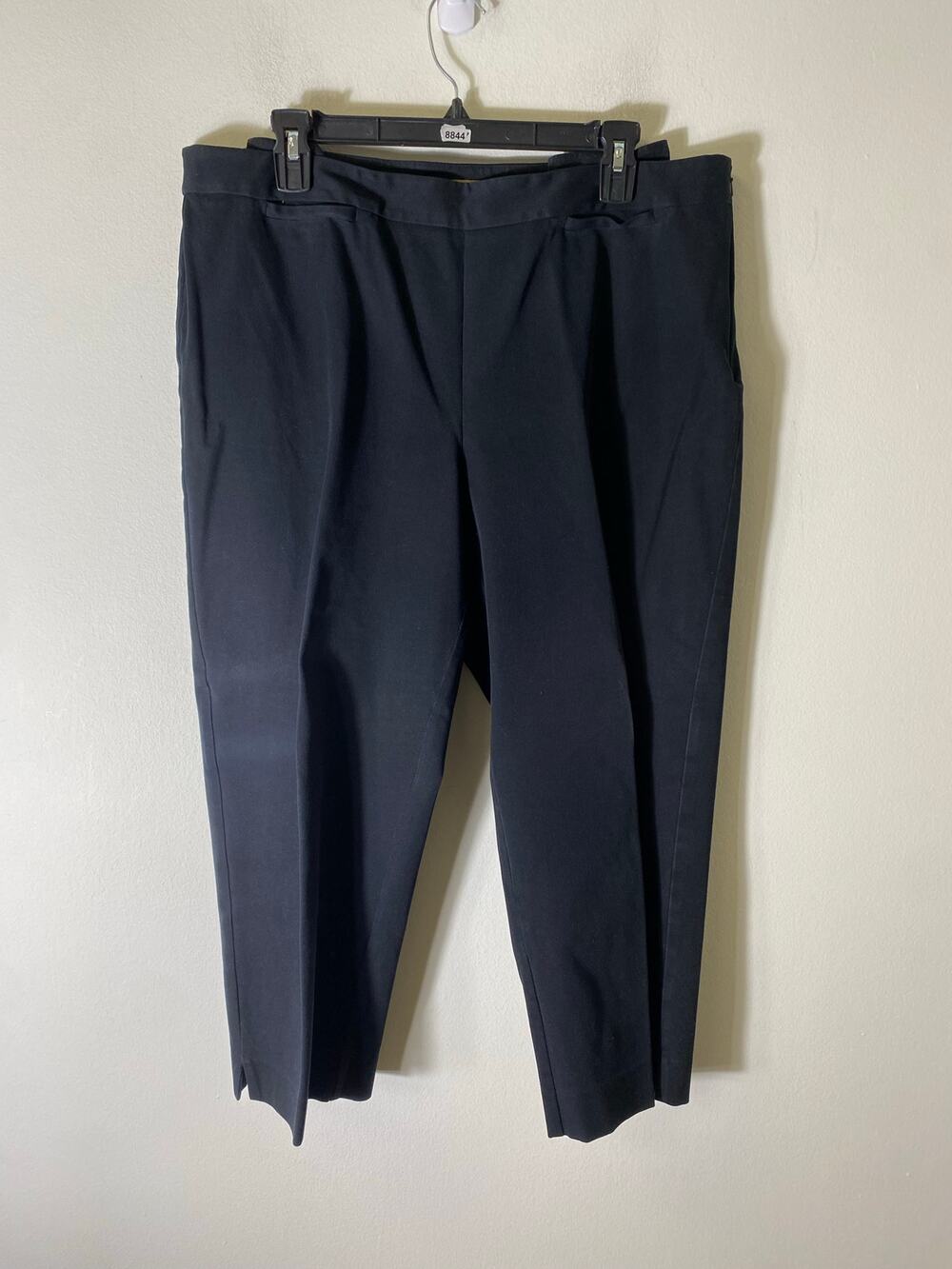 Peck & Peck Black Slacks Sz 16